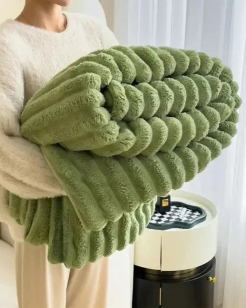 Moderne pluche plaid