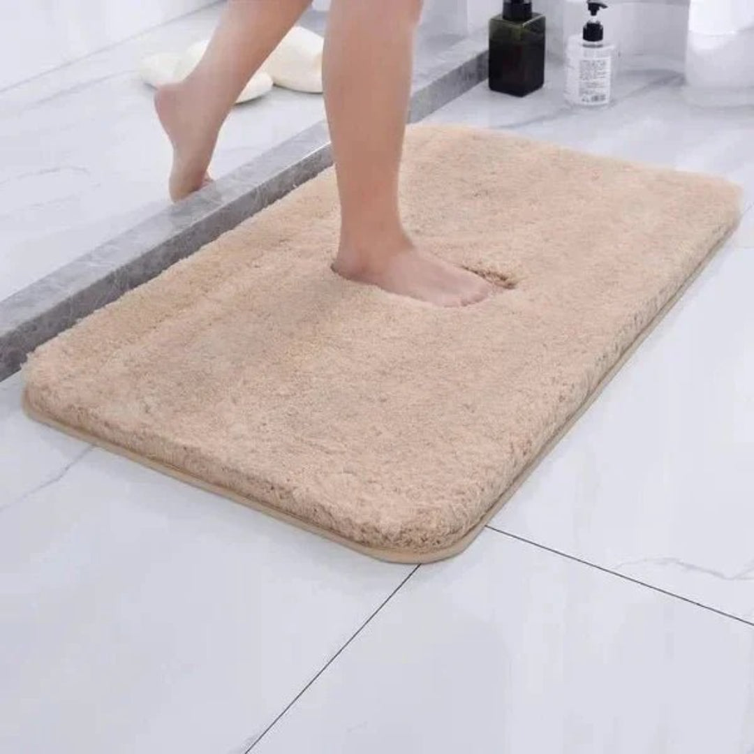 Zachte microvezel antislip badmat