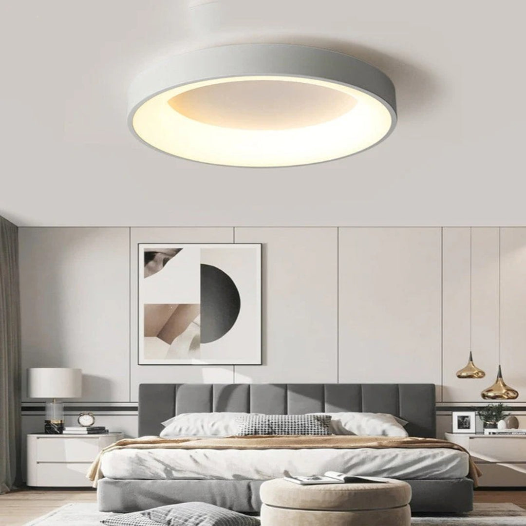Minimalistische Ronde Acryl Plafondlamp