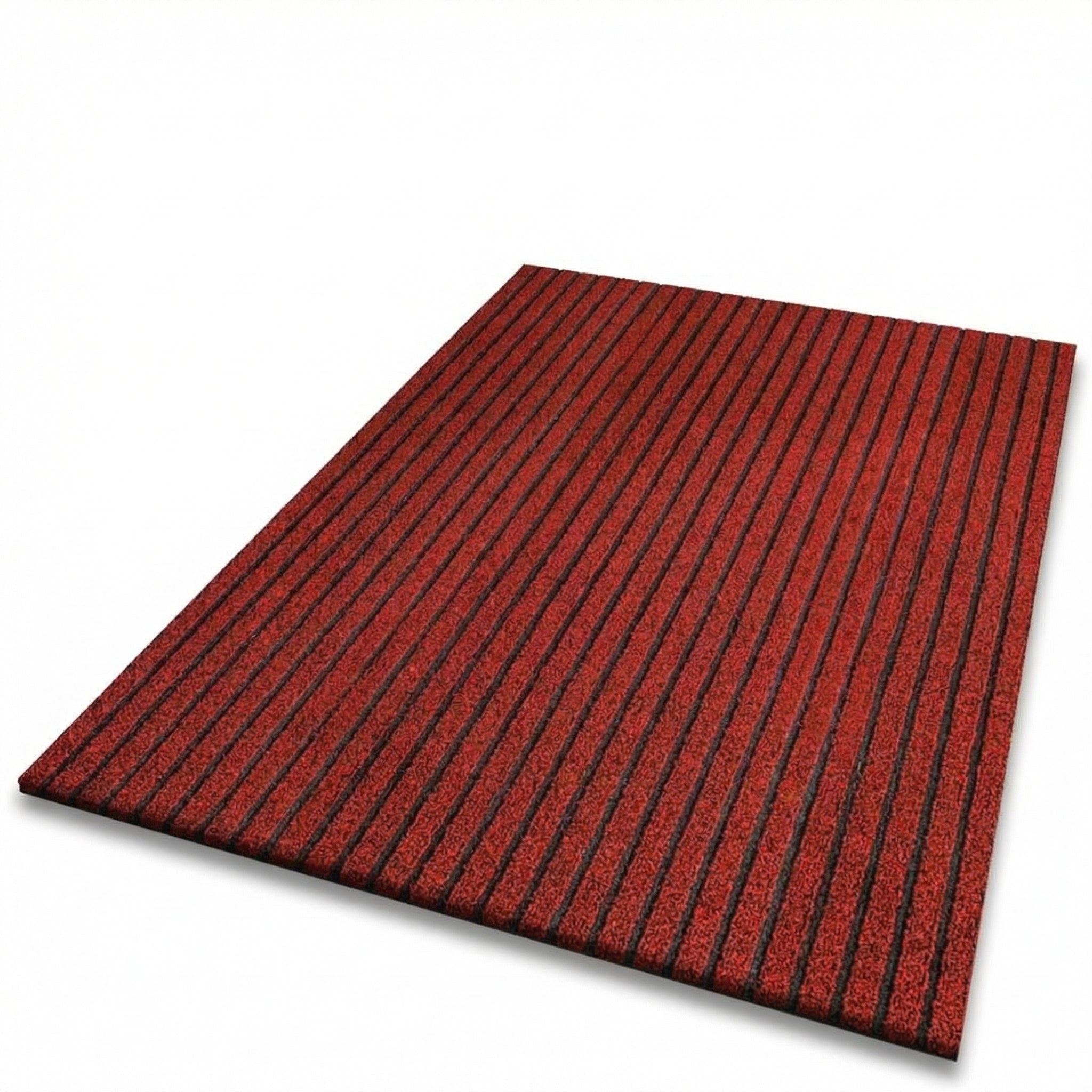 Gestreepte PVC antislip deurmat