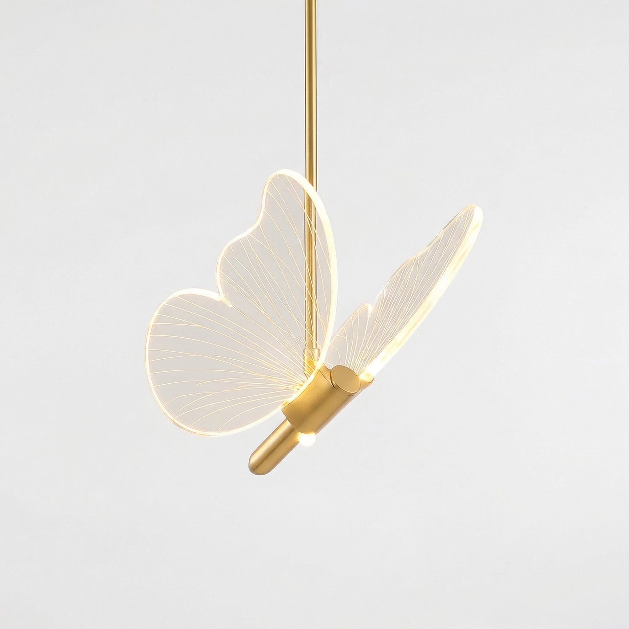 Acryl vlindervormige hanglamp