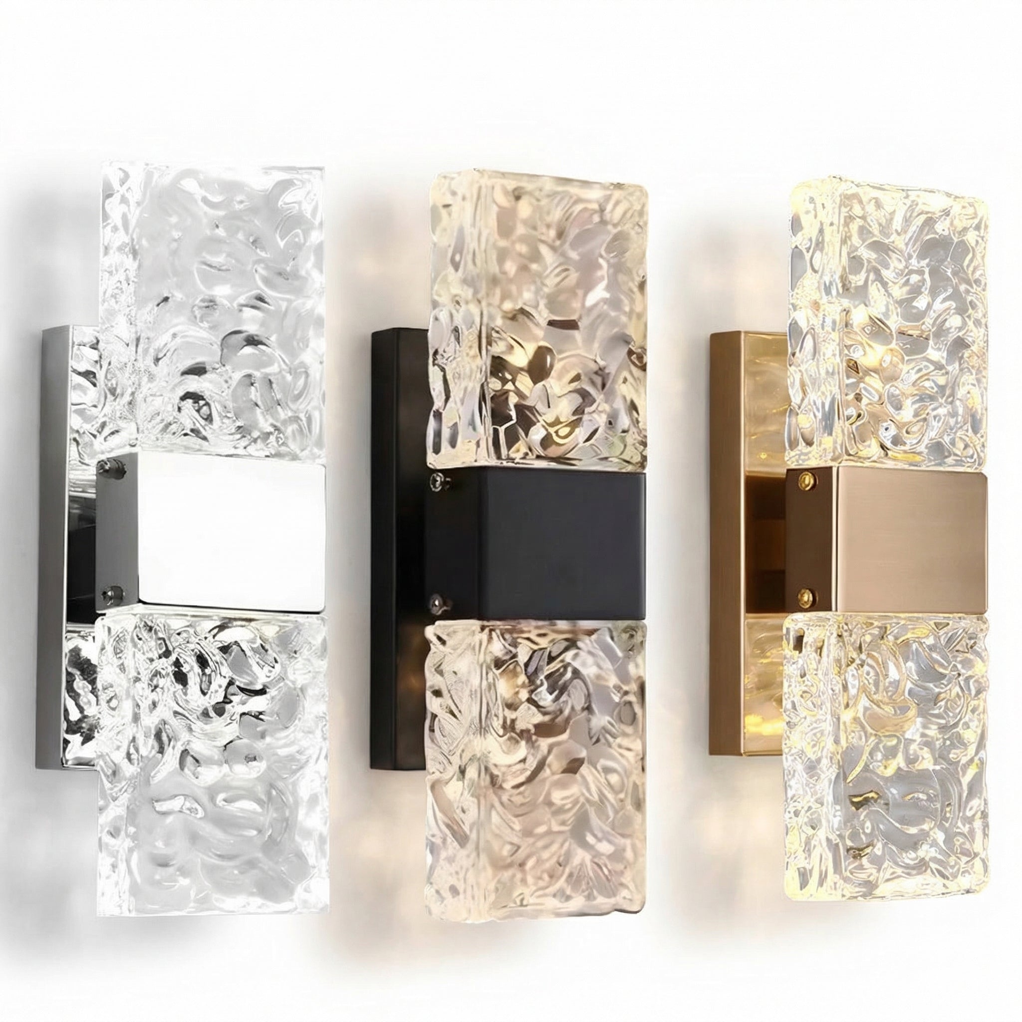 Eigentijdse Kristalglazen Wandlamp