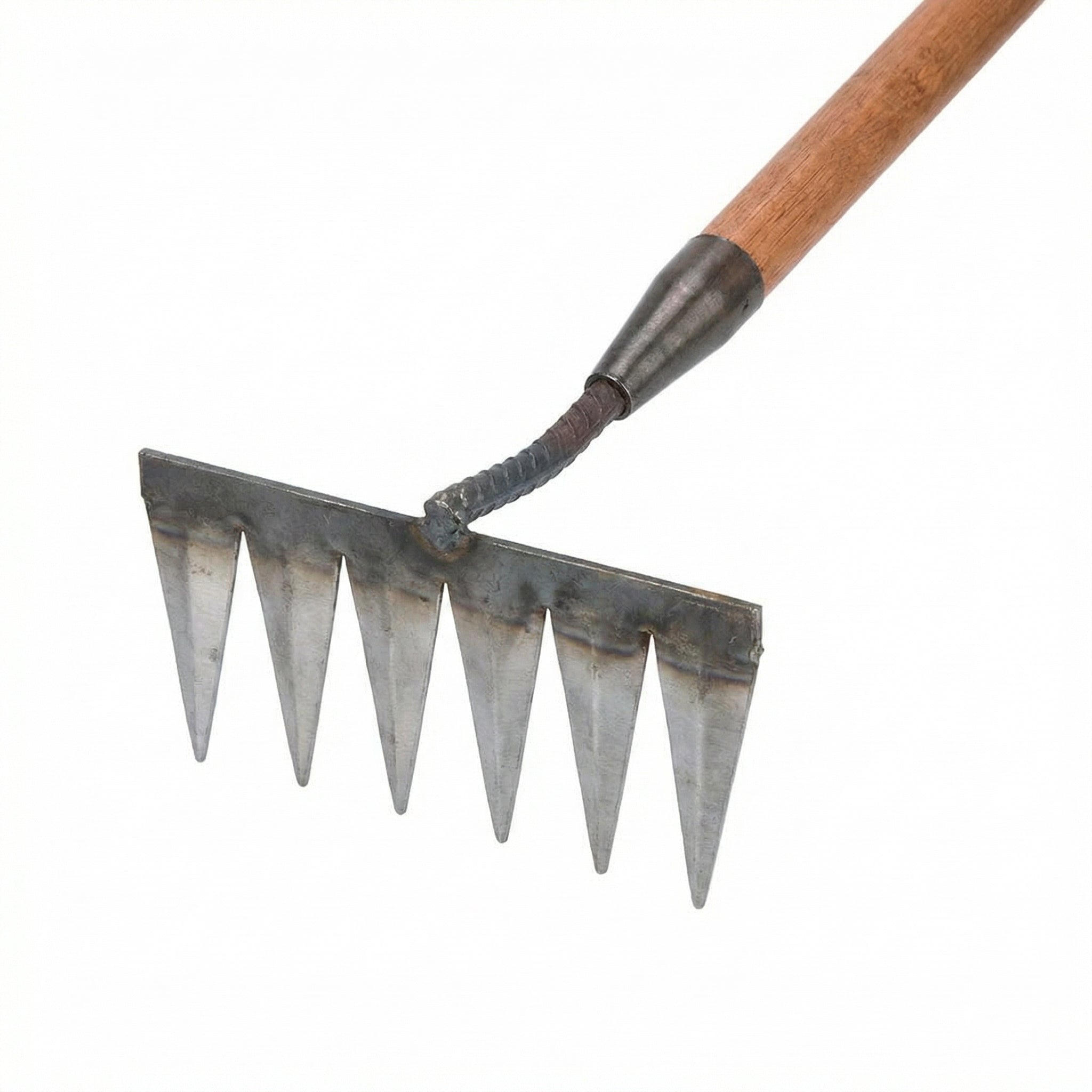 Stalen handmatige onkruidhark