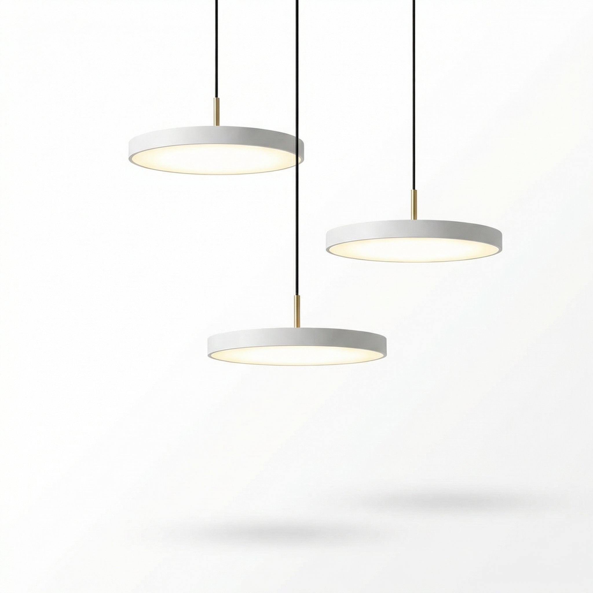 Scandinavische metalen hanglamp