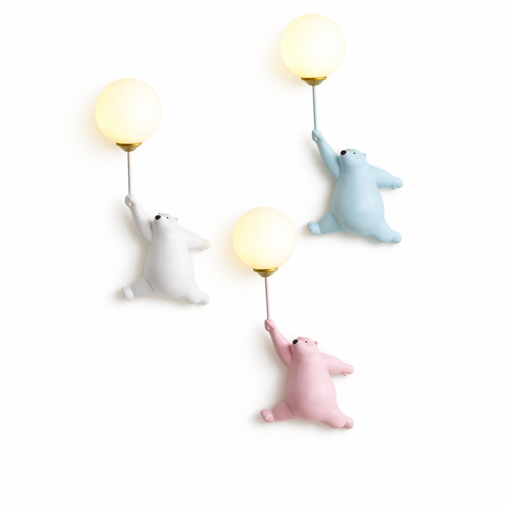 Cartoon Dieren Wandlamp