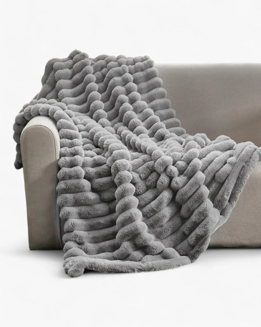Moderne pluche plaid