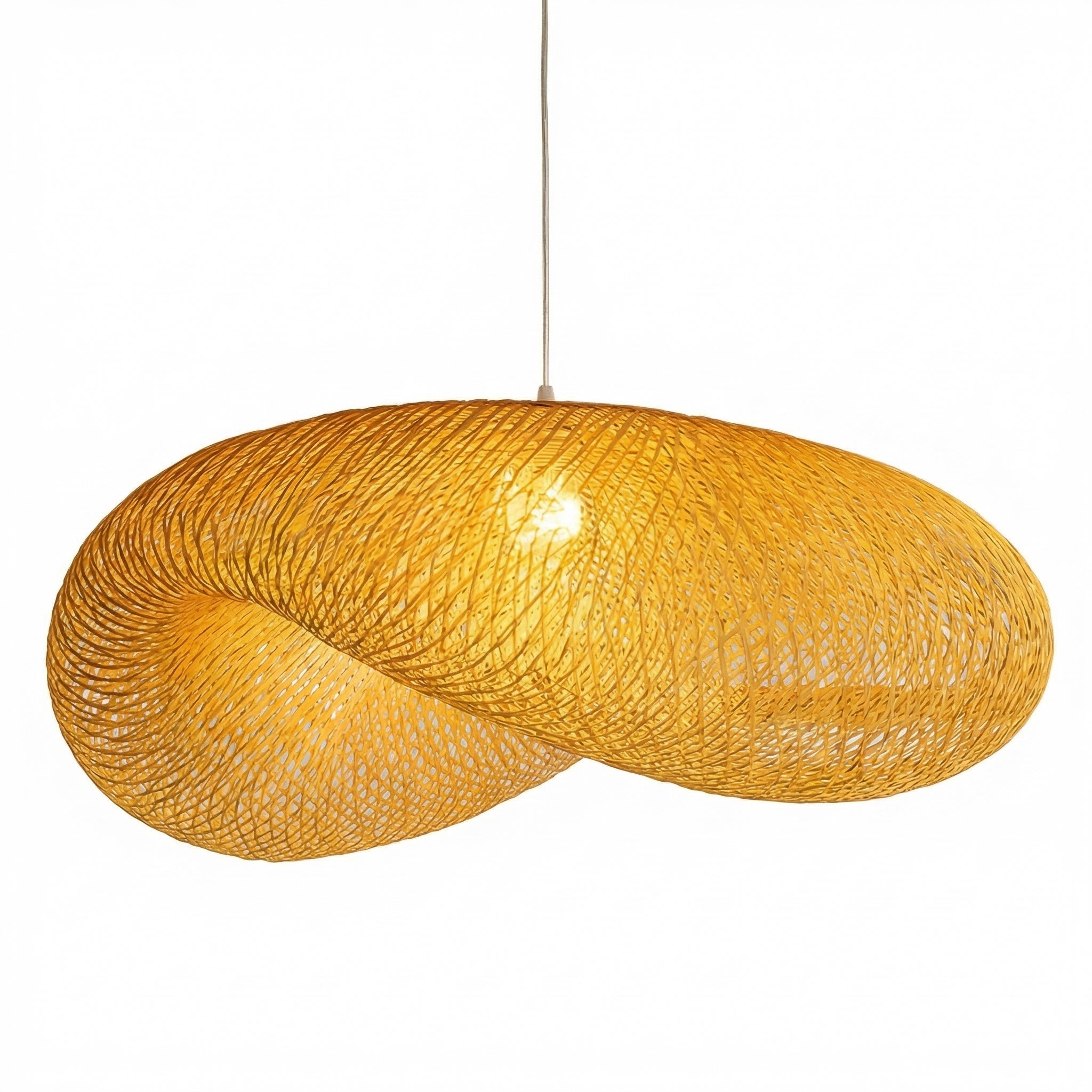 Bohemian Gevlochten Bamboe Hanglamp