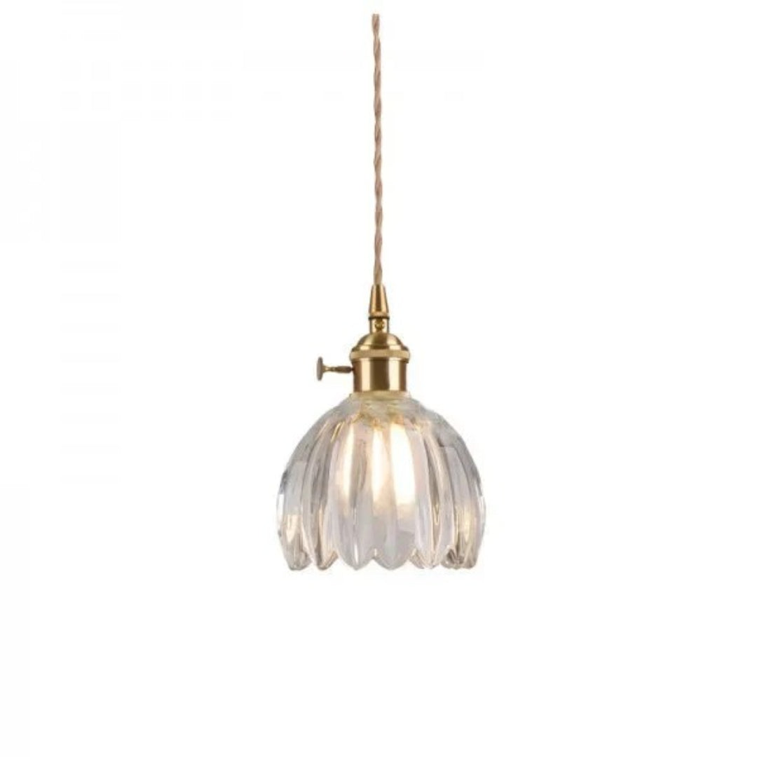 Vintage Glazen Hanglamp