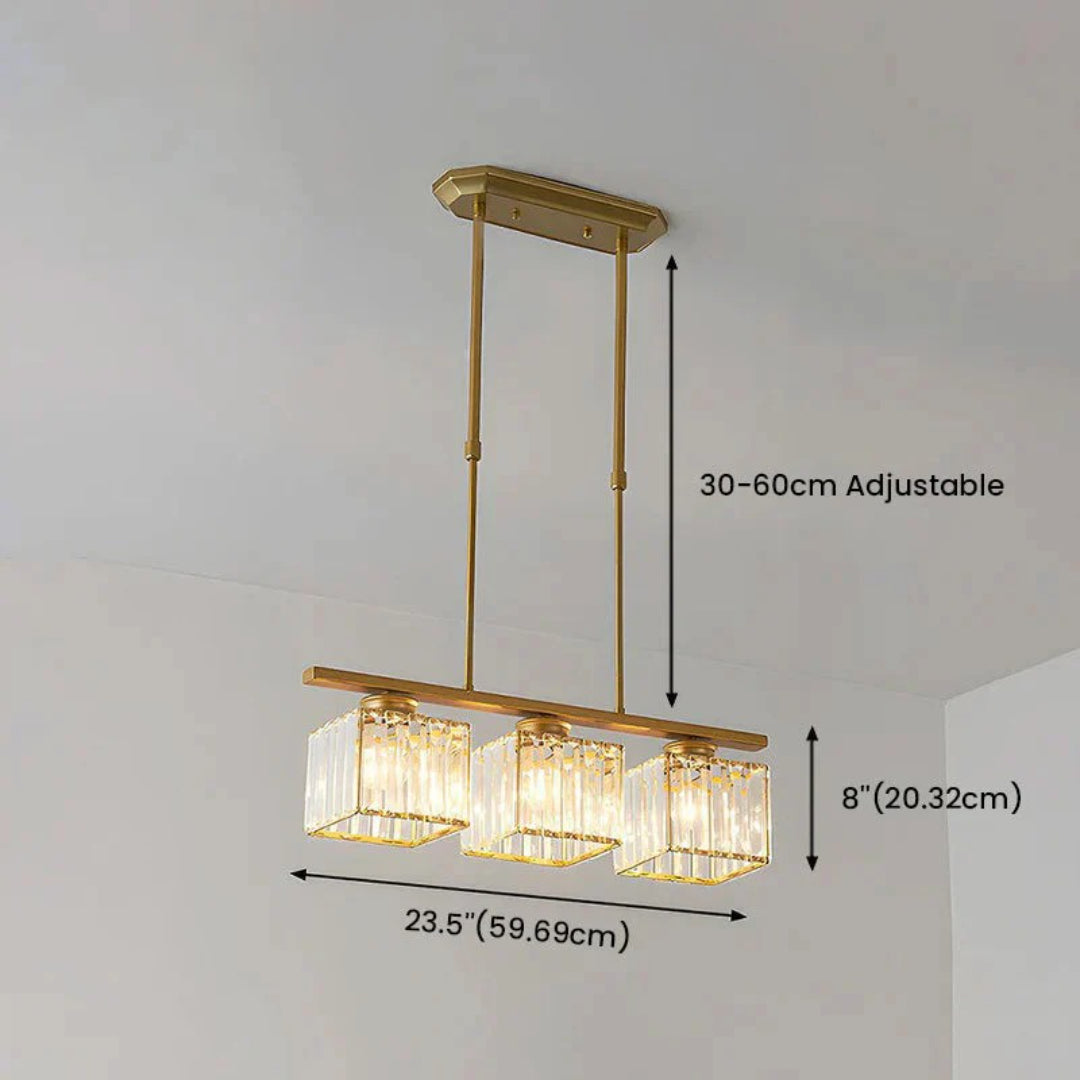 Kristallen Lineaire Hanglamp