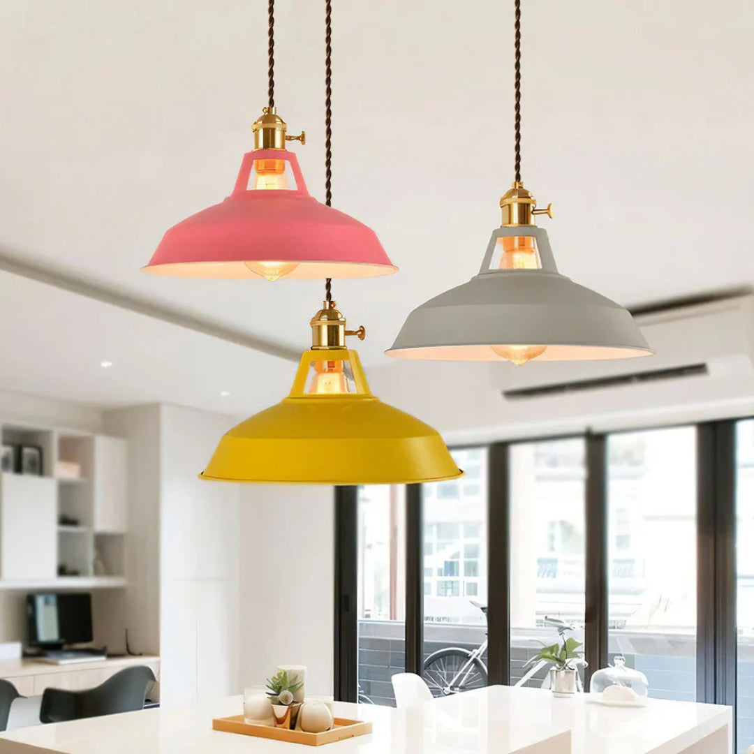 Industriële Metalen Hanglamp