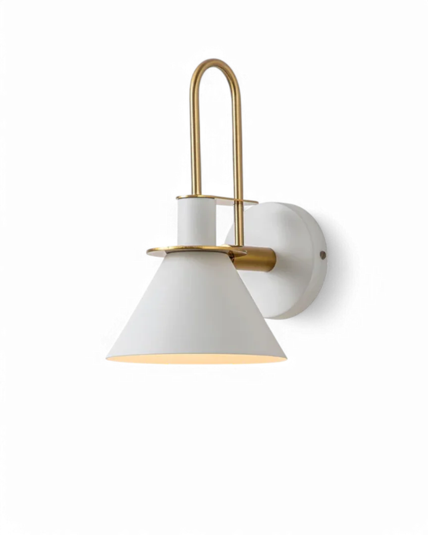 Moderne metalen wandlamp