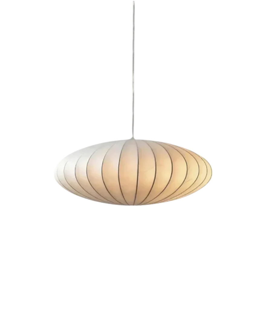 Japandi papieren hanglamp