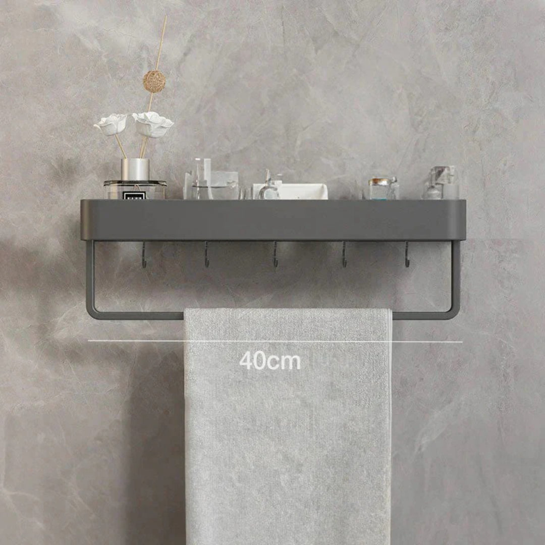 Minimalistische metalen badkamer wandplank