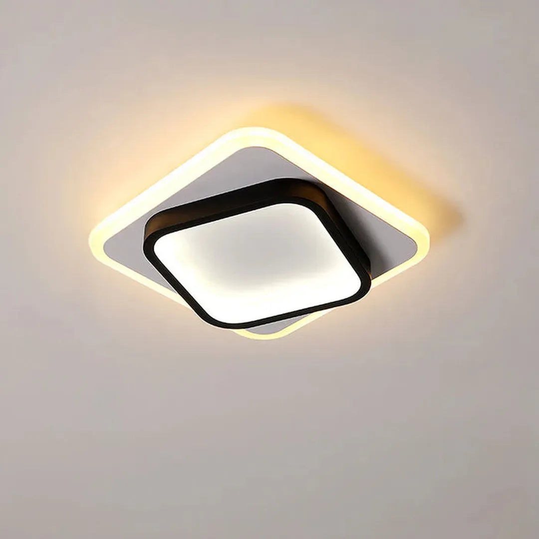 Eigentijdse Vierkante LED Plafondlamp