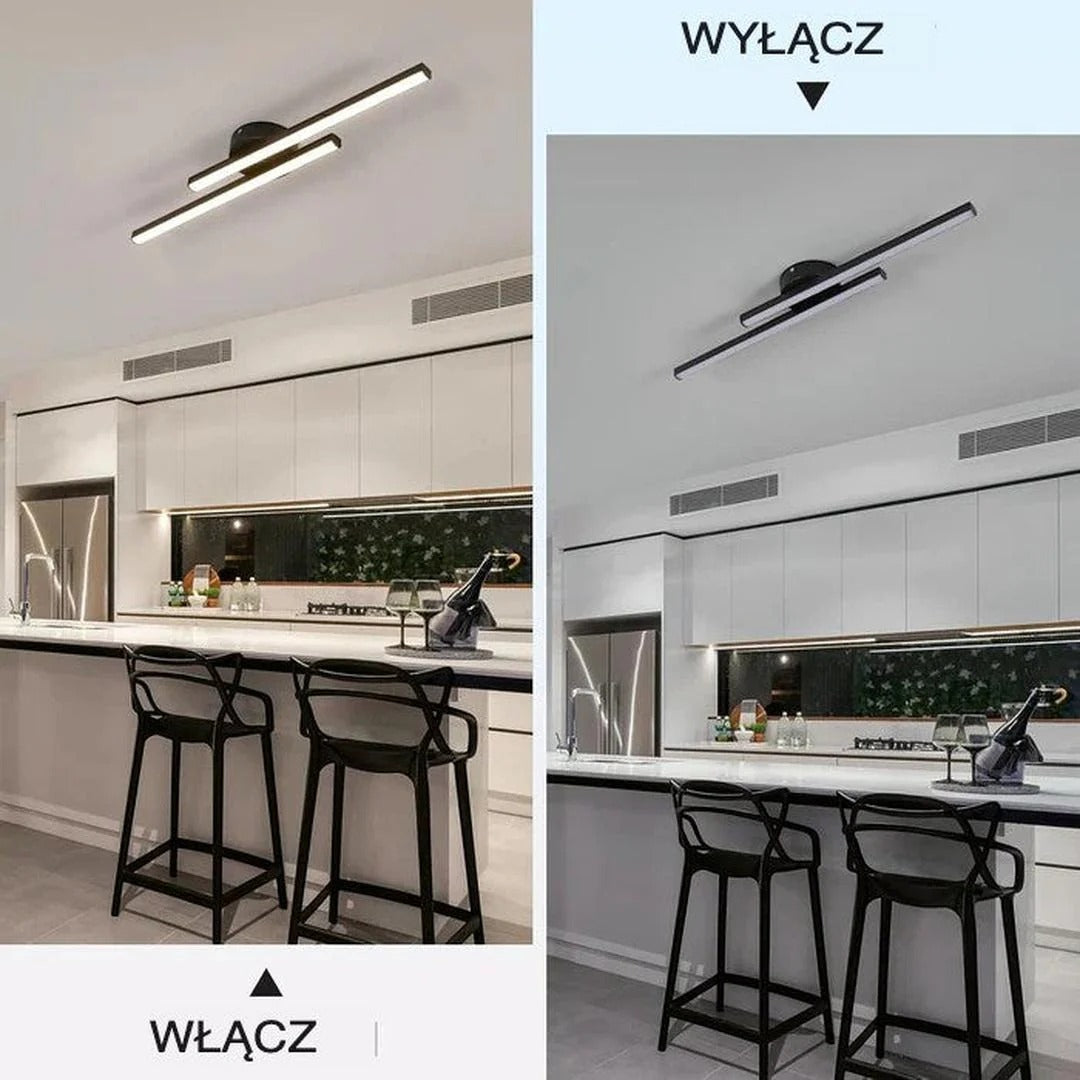 Moderne Aluminium LED Plafondlamp
