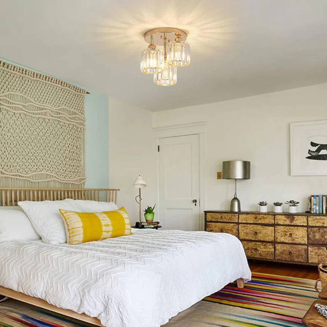 Kristallen Glazen Plafondlamp