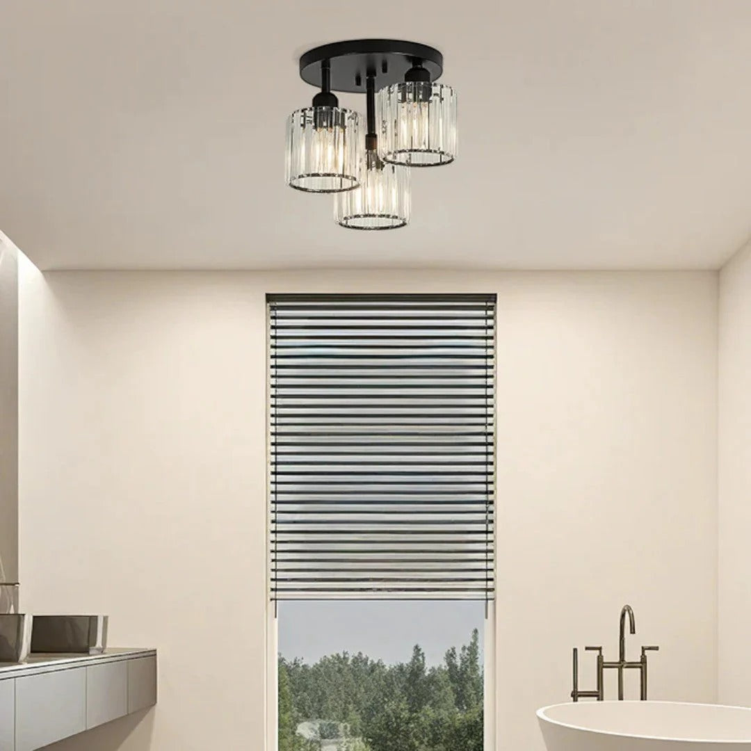 Kristallen Glazen Plafondlamp