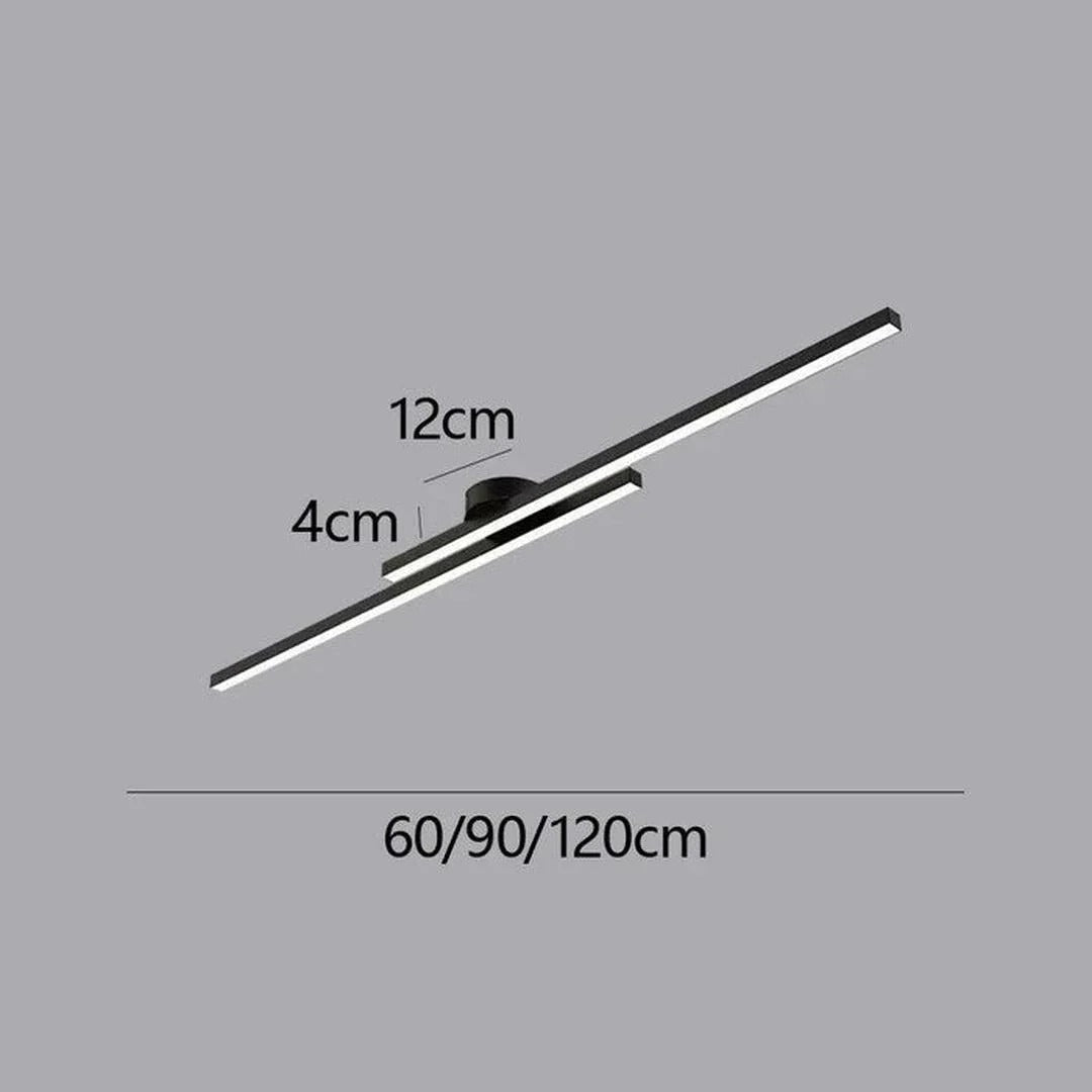 Moderne Aluminium LED Plafondlamp