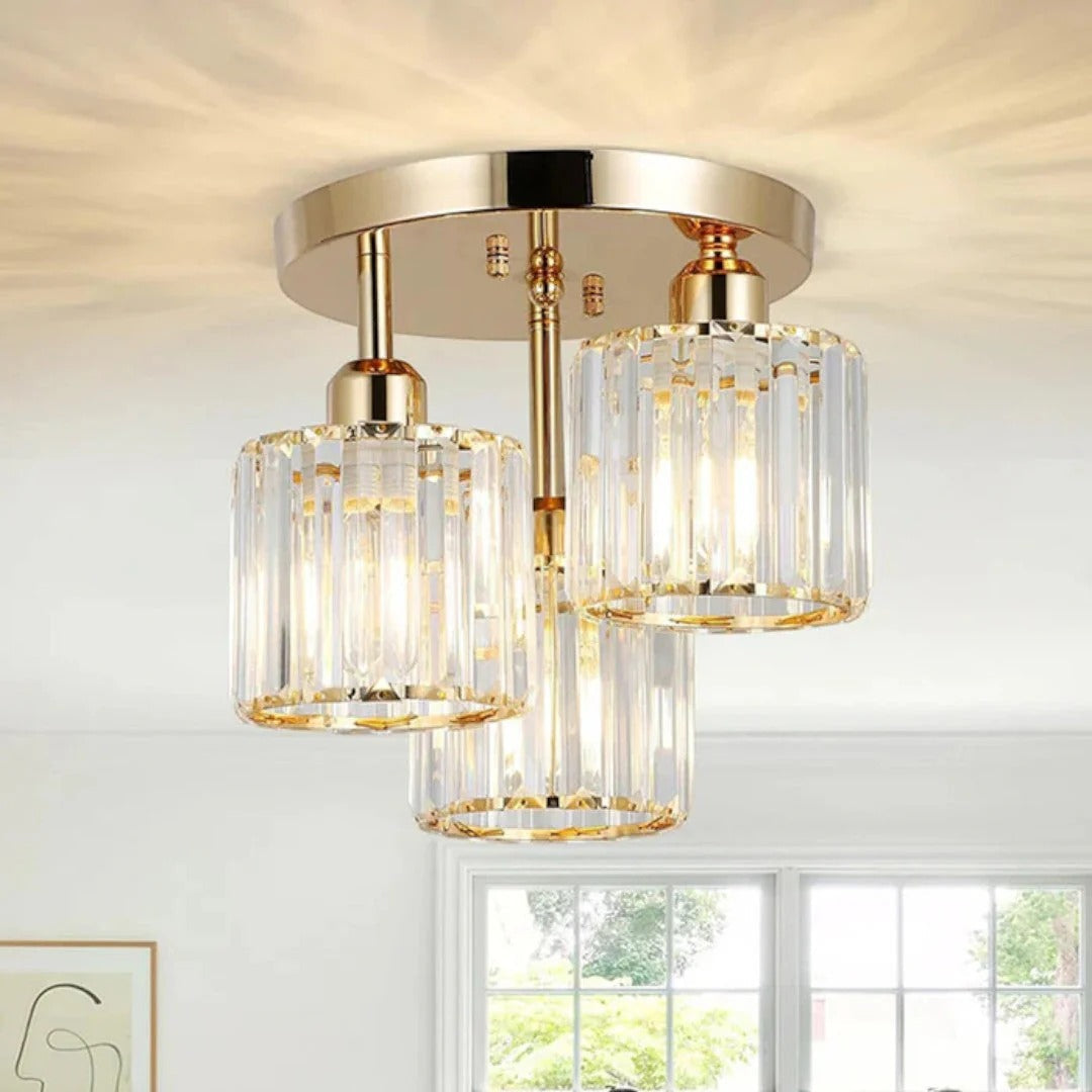 Kristallen Glazen Plafondlamp