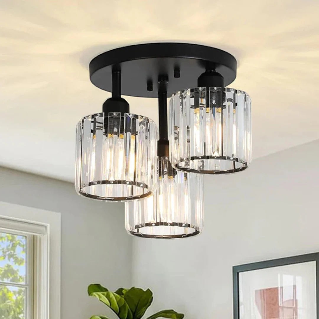 Kristallen Glazen Plafondlamp