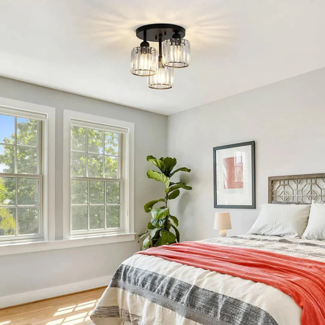 Kristallen Glazen Plafondlamp