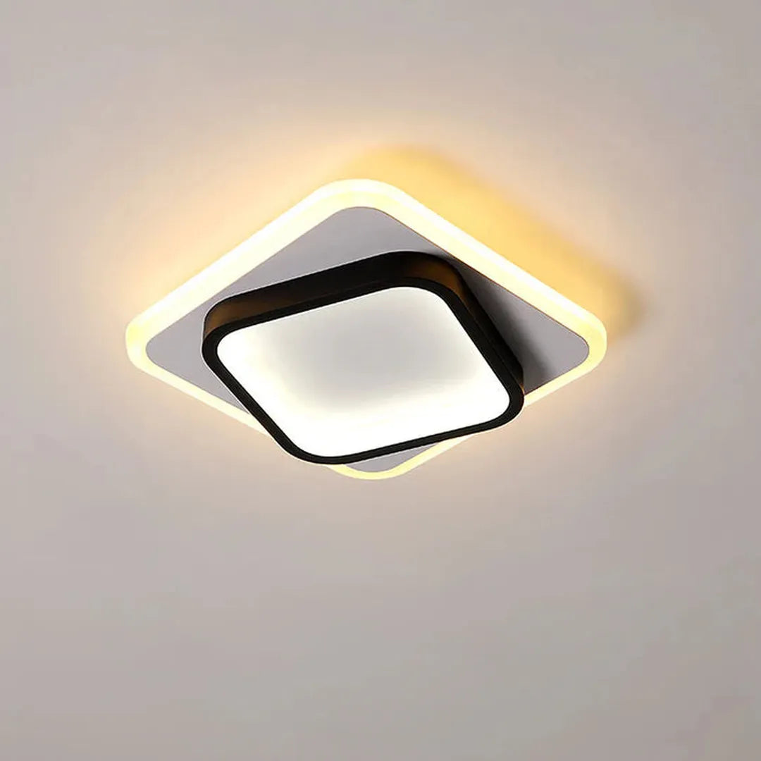 Eigentijdse Vierkante LED Plafondlamp
