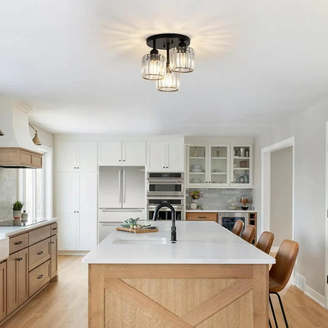 Kristallen Glazen Plafondlamp