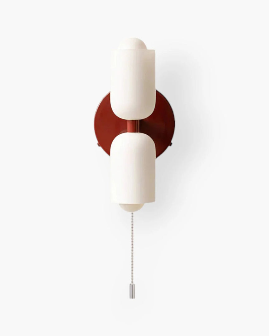 Moderne dubbele wandlamp
