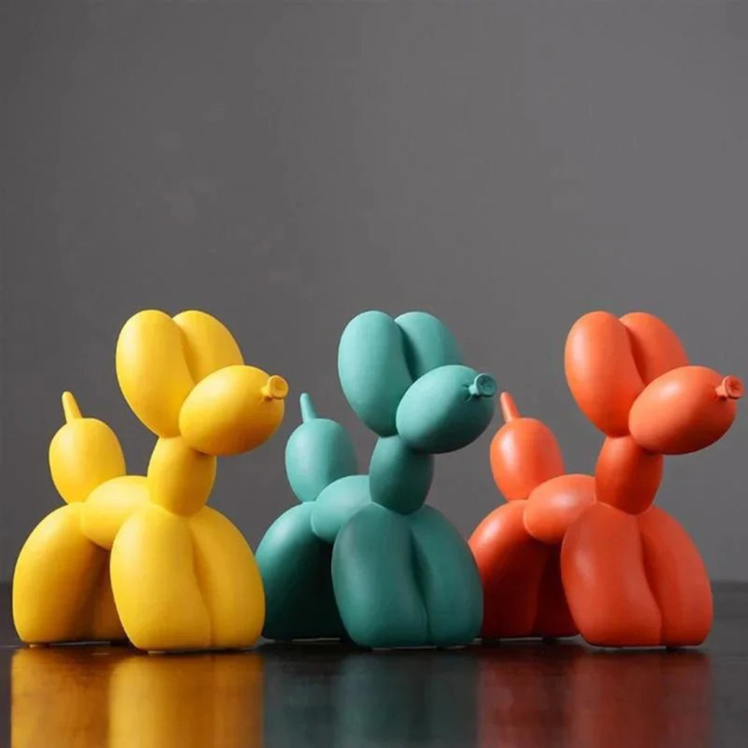 Modern ballonhond decoratief beeld