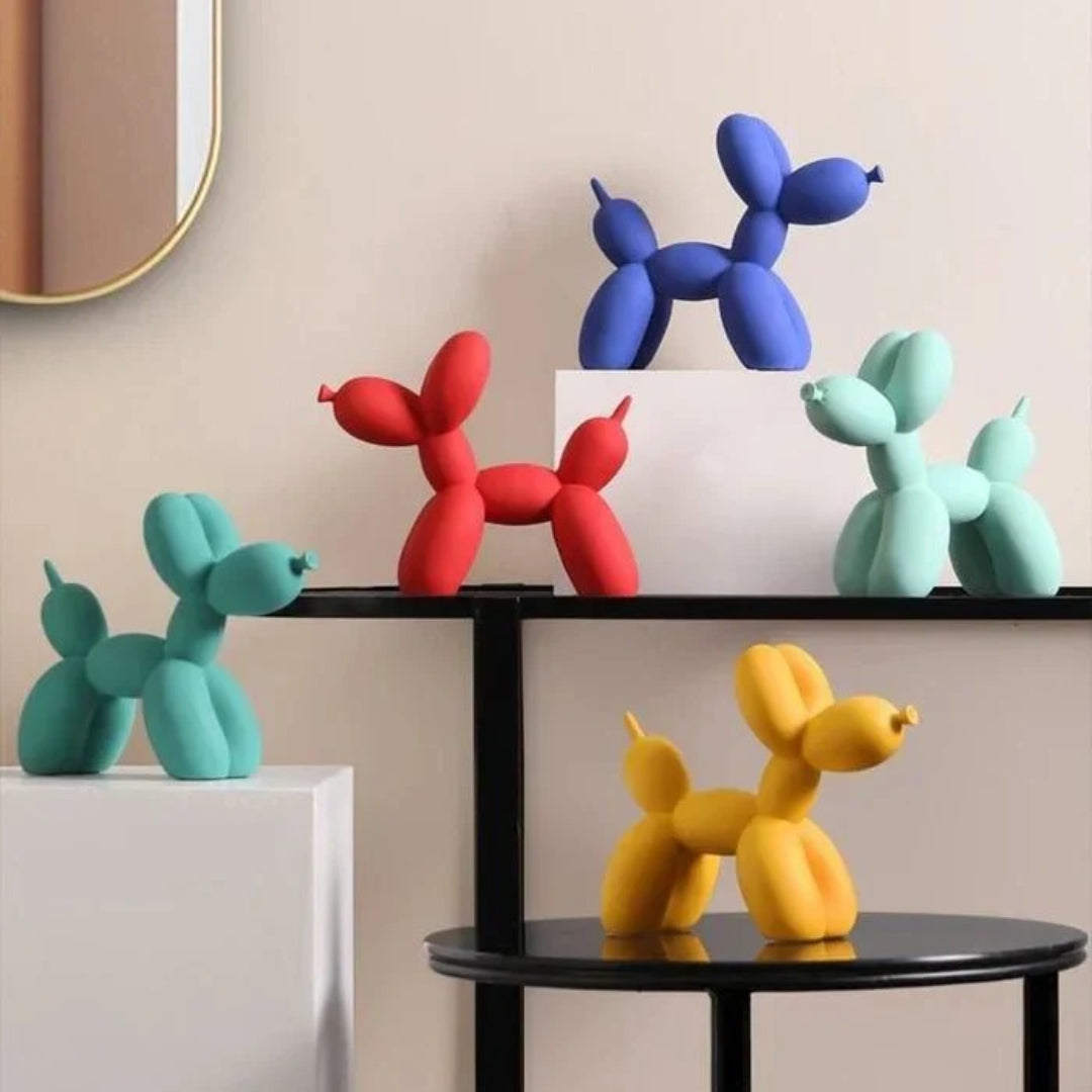 Modern ballonhond decoratief beeld
