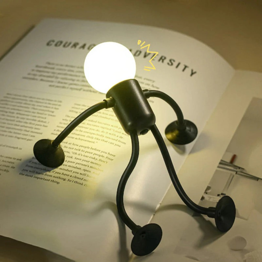 Flexibele bureaulamp met zuignap