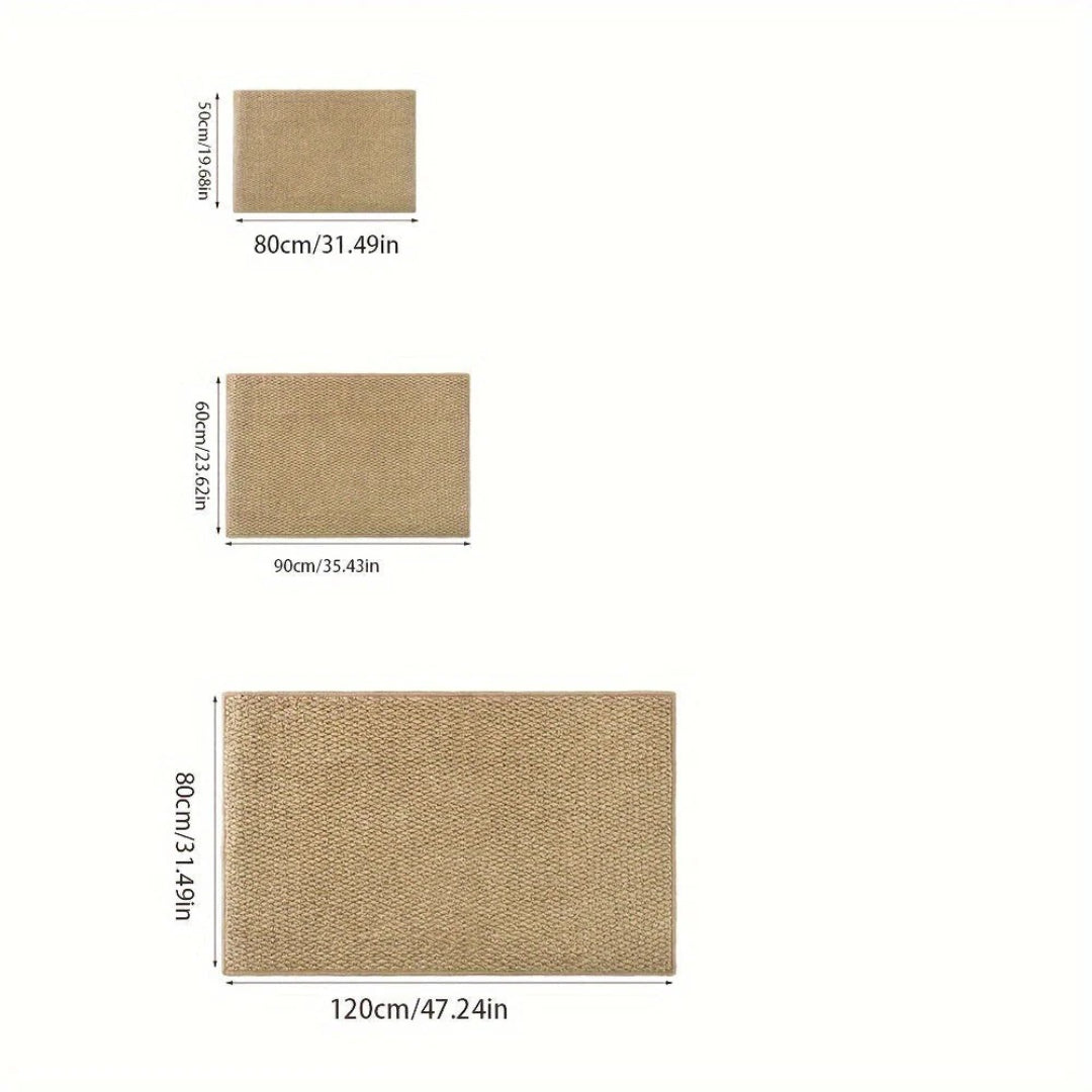 Minimalistische absorberende deurmat