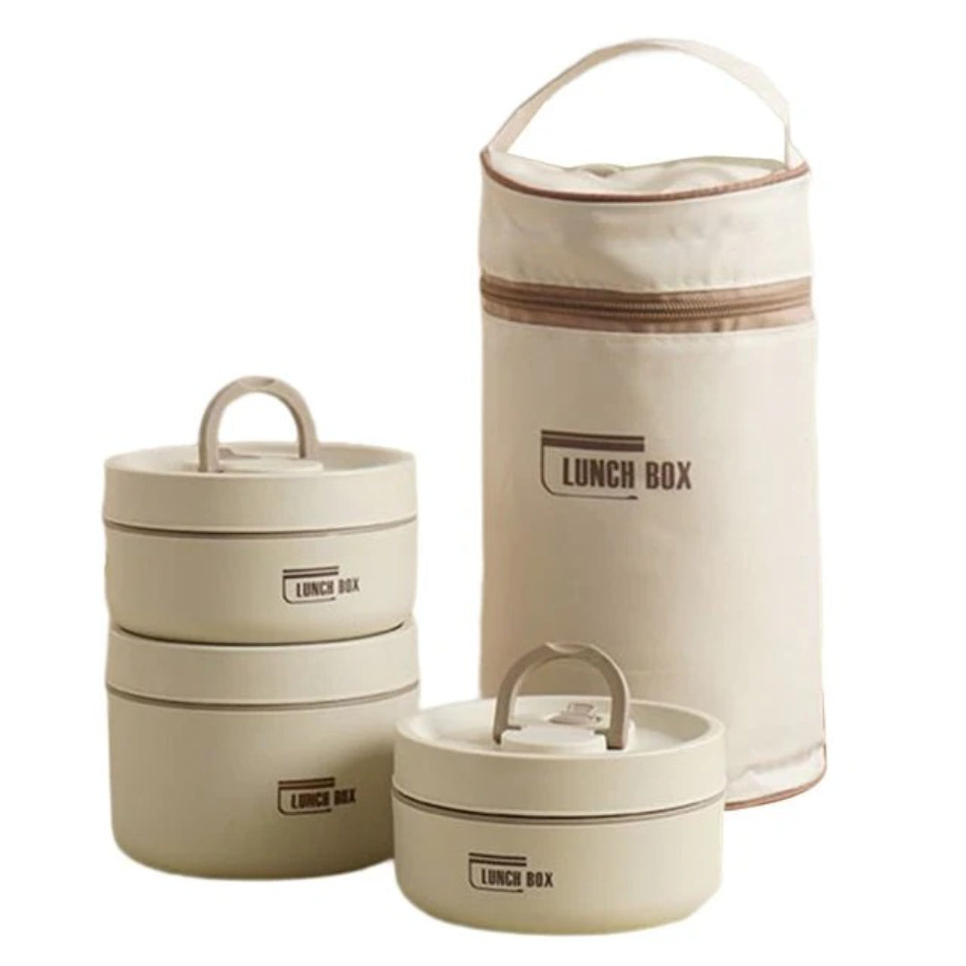 Geïsoleerde lunchbox met meerdere lagen