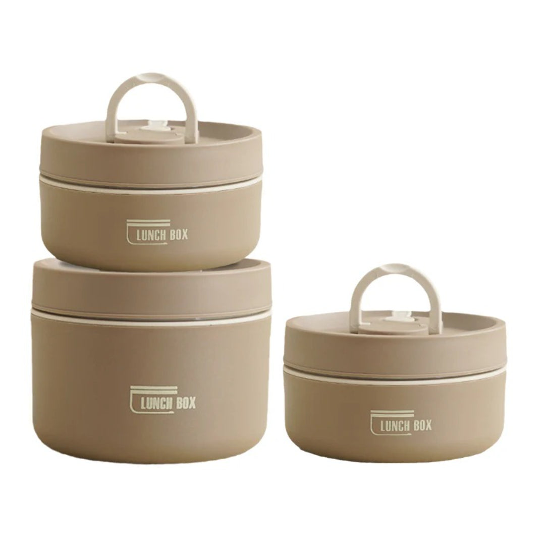 Geïsoleerde lunchbox met meerdere lagen
