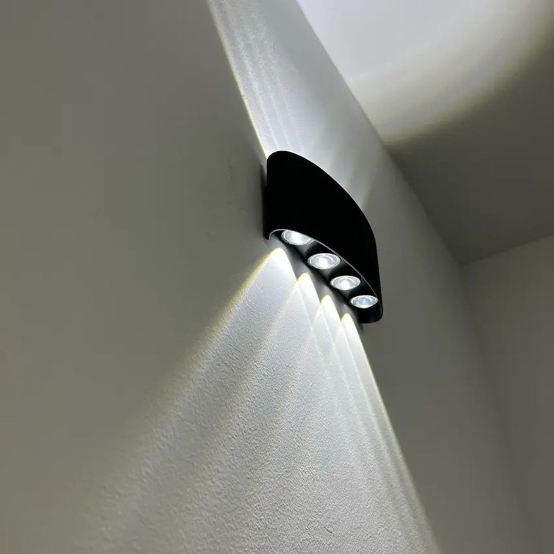 Minimalistische Metalen Wandlamp
