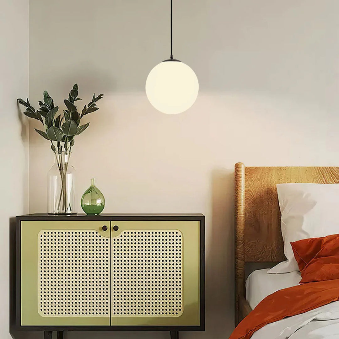 Drievoudige bol hanglamp