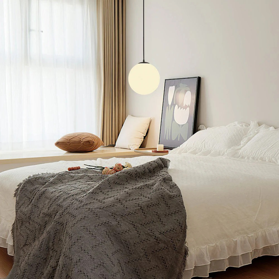 Drievoudige bol hanglamp