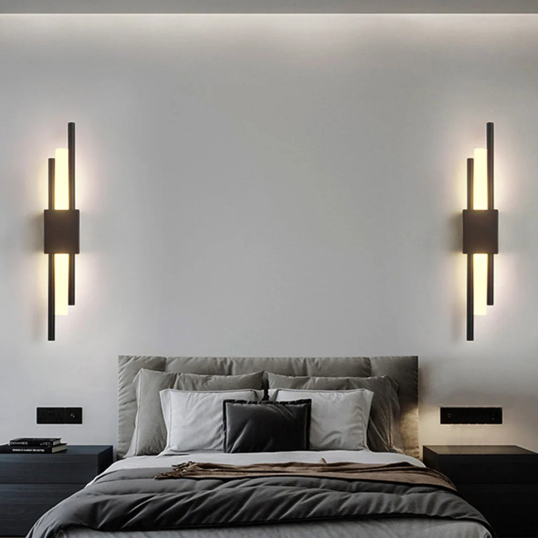 Minimalistische LED Wandlamp