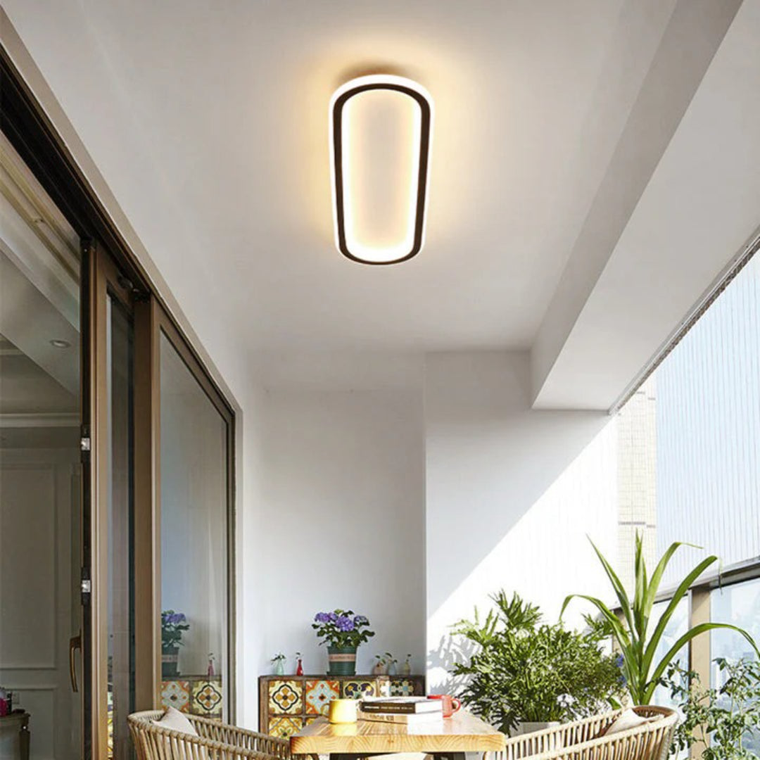 Moderne Ovale LED Plafondlamp