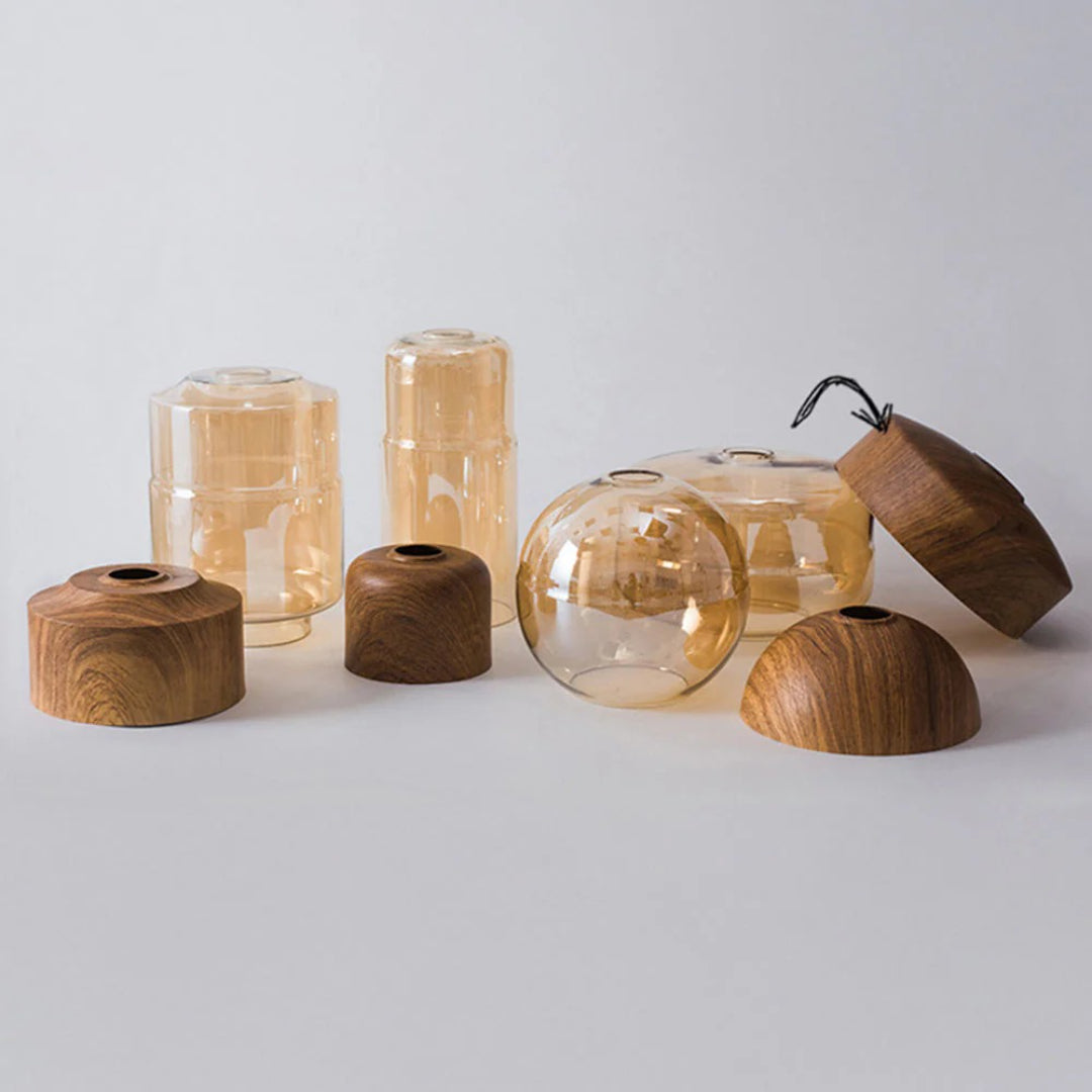 Scandinavische Glazen Hanglamp