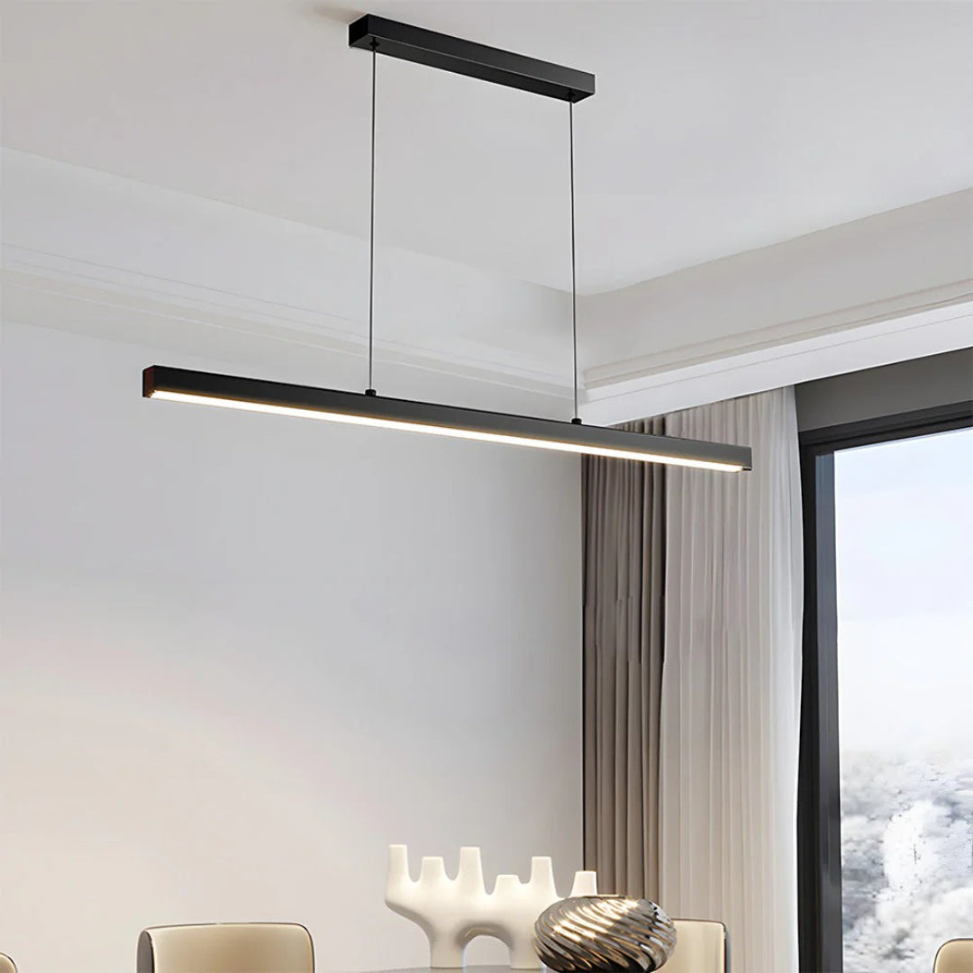 Lineaire LED metalen hanglamp