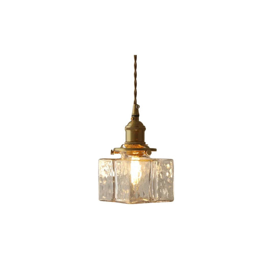 Vintage Glazen Hanglamp