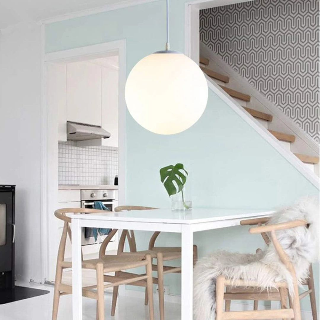 Drievoudige bol hanglamp