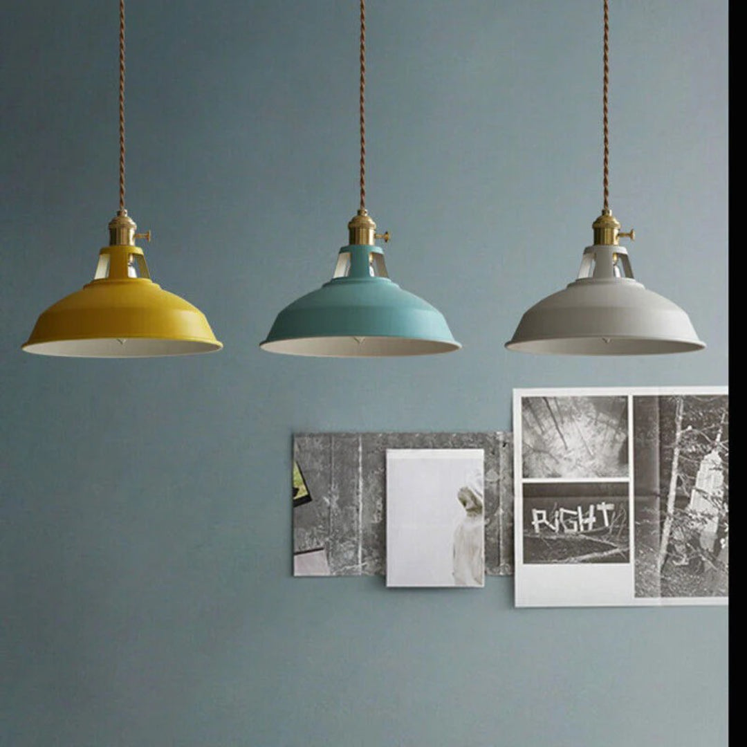Industriële Metalen Hanglamp
