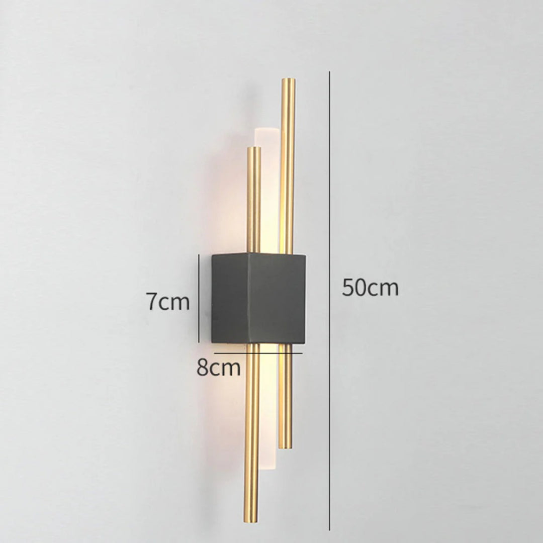 Minimalistische LED Wandlamp
