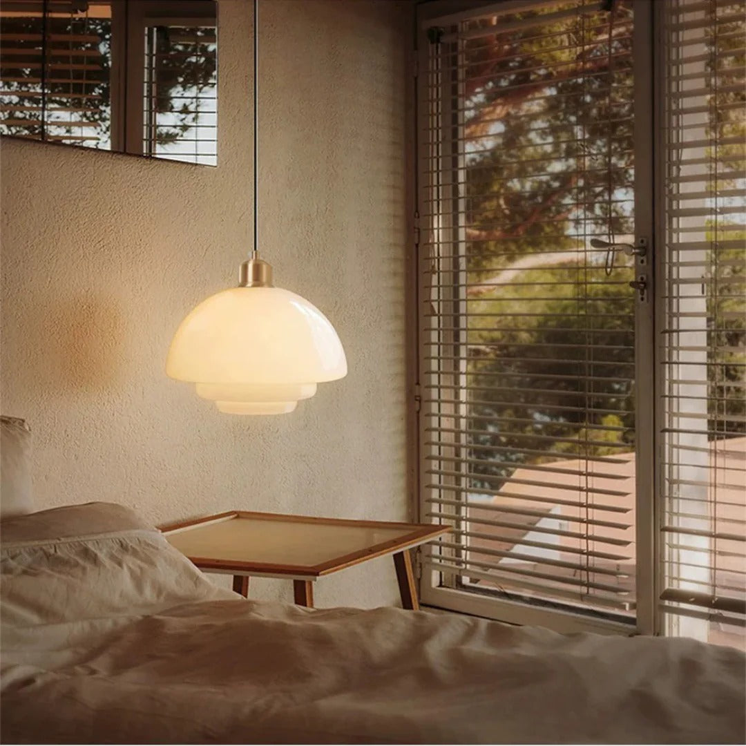 Moderne Ronde Glazen Hanglamp