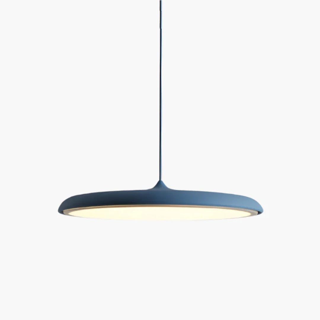 Minimalistische Ronde Metalen Hanglamp