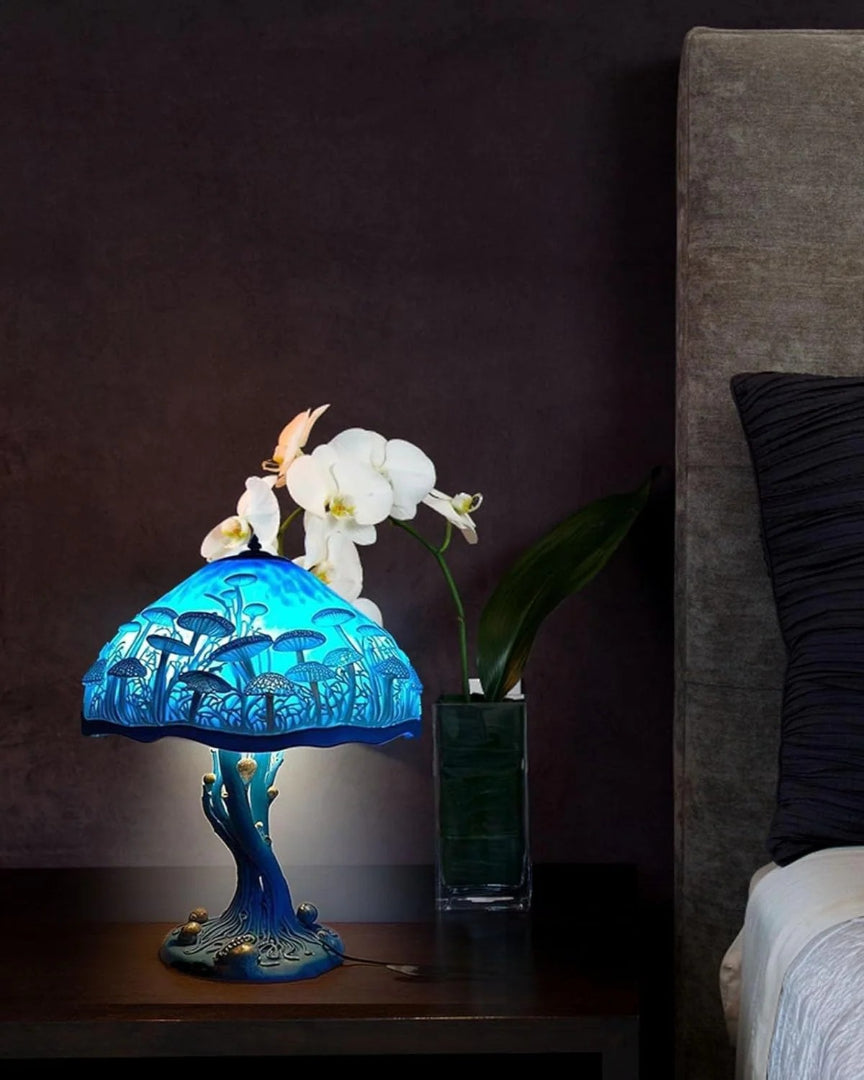 Bohemian hars tafellamp