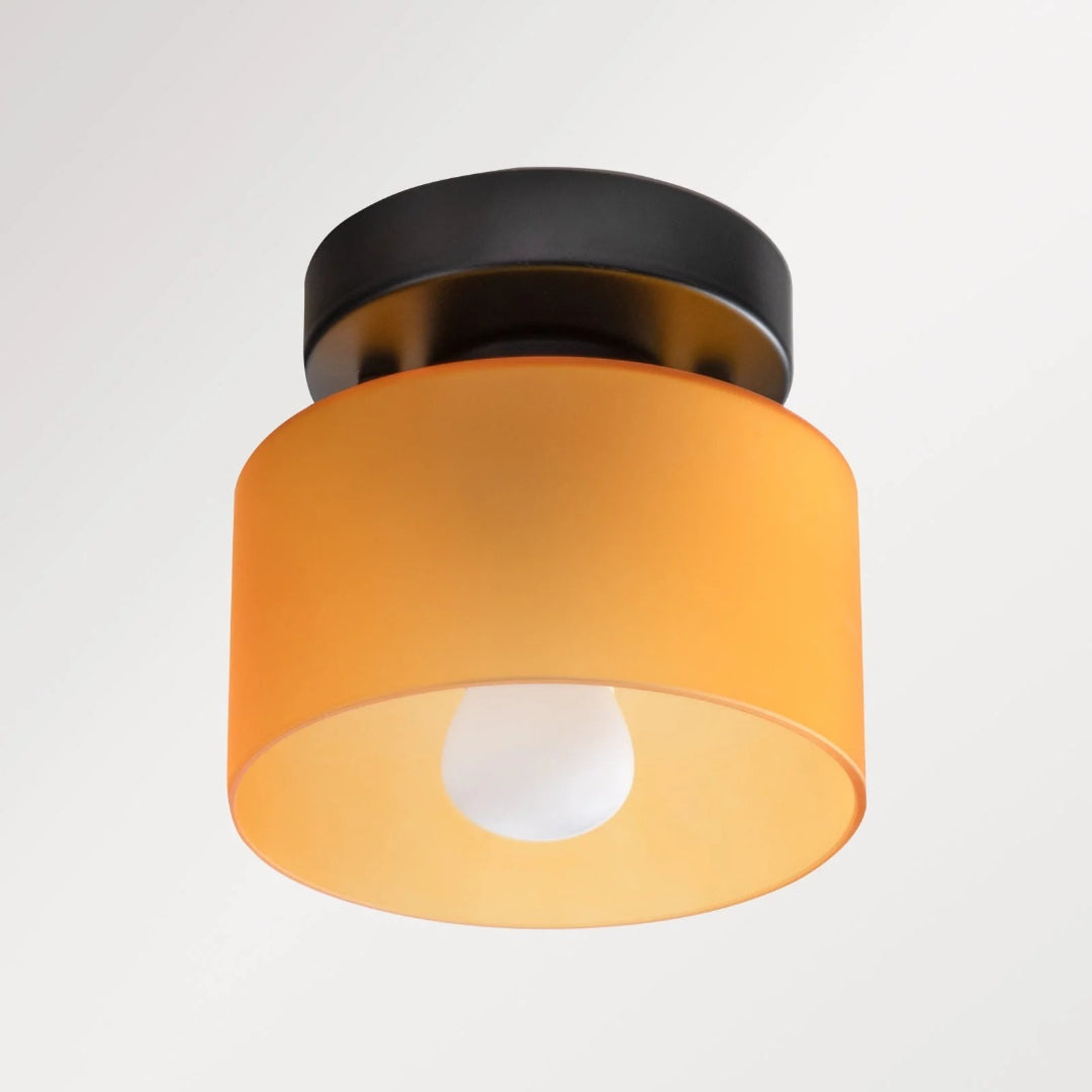 Vintage Stoffen Plafondlamp