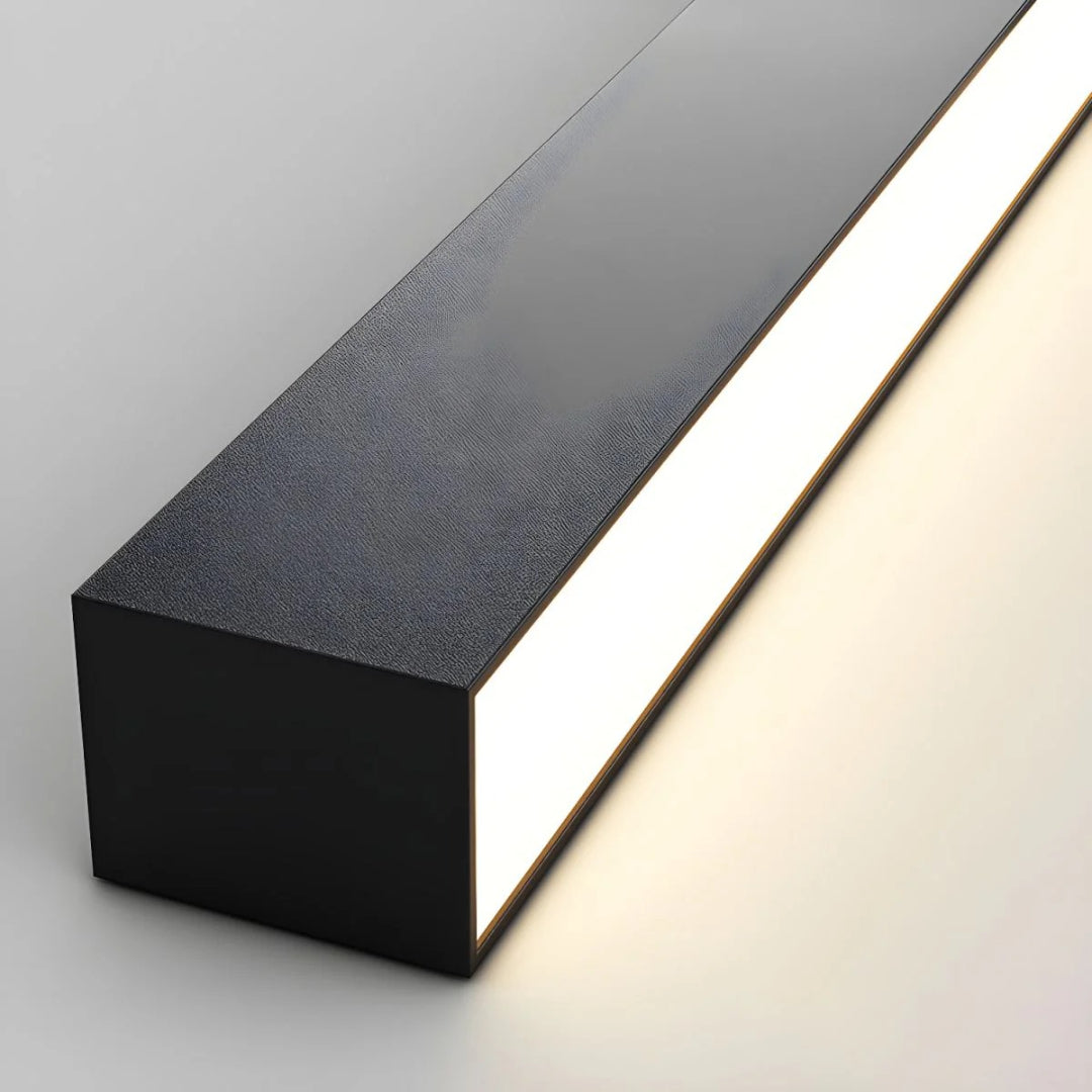 Minimalistische Lineaire Metalen Plafondlamp